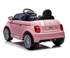 MILLY MALLY Milly Mally Baterijsko vozilo Fiat 500e Pink