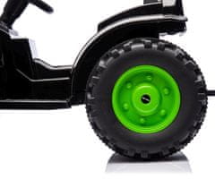 MILLY MALLY Milly Mally Traktor na baterije s prikolico Farmer Green