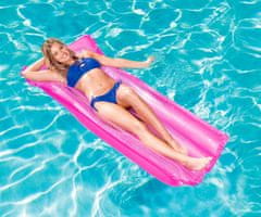 Bestway Bestway 44013 Napihljiva blazina za plažo Transparent Pink 1,83 m x 76 cm