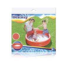 Bestway Bestway 51025 Napihljiv bazen Rdeča 1.22 x 25cm