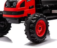 MILLY MALLY Milly Mally Traktor na baterije s prikolico Farmer Red