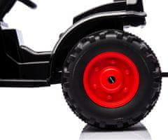 MILLY MALLY Milly Mally Traktor na baterije s prikolico Farmer Red