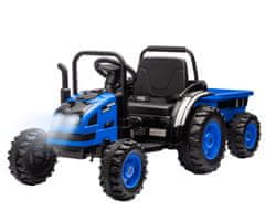 MILLY MALLY Milly Mally Traktor na baterije s prikolico Farmer Blue