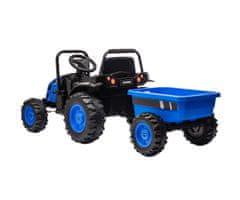 MILLY MALLY Milly Mally Traktor na baterije s prikolico Farmer Blue