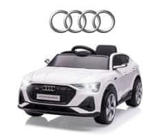 MILLY MALLY Milly Mally Audi E-Tron Sportback 4x4 Baterijsko vozilo Bela