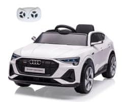 MILLY MALLY Milly Mally Audi E-Tron Sportback 4x4 Baterijsko vozilo Bela