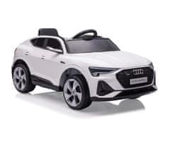 MILLY MALLY Milly Mally Audi E-Tron Sportback 4x4 Baterijsko vozilo Bela