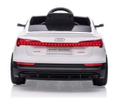 MILLY MALLY Milly Mally Audi E-Tron Sportback 4x4 Baterijsko vozilo Bela