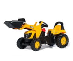 Rolly Toys Rolly Toys 023837 Rolly Kid JCB traktor z vedrom in prikolico