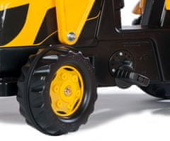 Rolly Toys Rolly Toys 023837 Rolly Kid JCB traktor z vedrom in prikolico