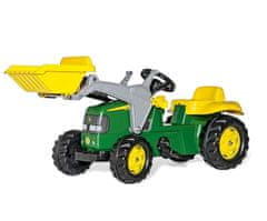 Rolly Toys Rolly Toys 811496 Rolly Junior traktor John Deere z vedrom in prikolico