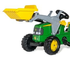 Rolly Toys Rolly Toys 023110 Rolly Kid Traktor John Deere z vedrom in prikolico