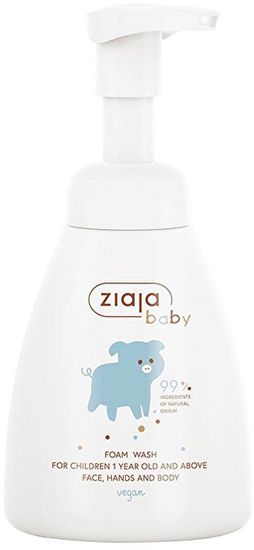 Ziaja Otroška pena za umivanje obraza, rok in telesa Baby (Foam Wash) 250 ml