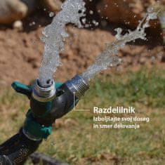 HOME & MARKER® Razdelilec za dovodne cevi, Y adapter za vrtne cevi | HOSESPLIT