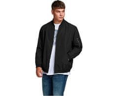 Jack&Jones Plus Moška jakna JJERUSH 12173990 Black (Velikost 4XL)