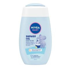 Nivea Gel za tuširanje za telo in lase Baby (Shower Gel) 200 ml