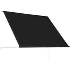 Vidaxl Zložljiva tenda 200x150 cm antracit