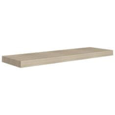 Vidaxl Stenska polica barva hrasta 80x23,5x3,8 cm MDF