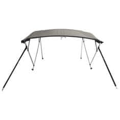 Vidaxl Bimini tenda s 4 loki in stranicami 243x(200-213)x137 cm