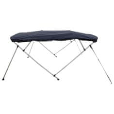 Vidaxl Bimini tenda s 4 loki in stranicami 243x(170-182)x137 cm