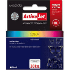 ActiveJet Komplet barvnih črnil HP CH564 301XL