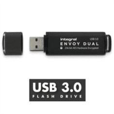 Integral 128GB USB3.0 ENVOY DUAL FIPS 197 ENCRYPTED spominski ključek