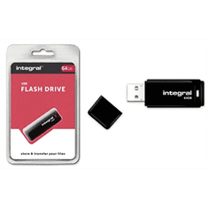 Integral BLACK 64GB USB2.0 spominski ključek