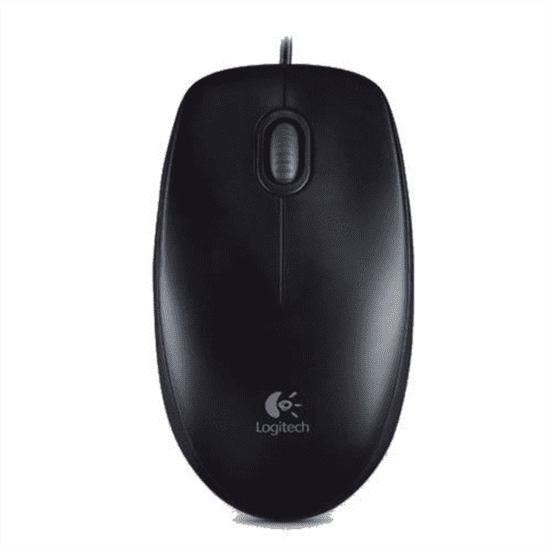 Logitech B100 optična miška, USB