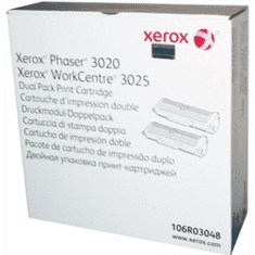 Xerox Toner, P3020/WC3025, dual 2*1.5k, črna