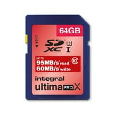 Integral Spominska kartica UltimaPro X SDHC 64GB Class 10