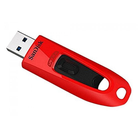 SanDisk 64GB Ultra USB 3.0 spominski ključek - rdeč