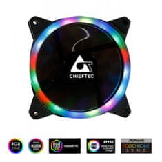 Chieftec RGB RAINBOW ventilator 120mm