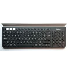 Logitech K780 Multi-Device Wireless siva/bela SLO gravura