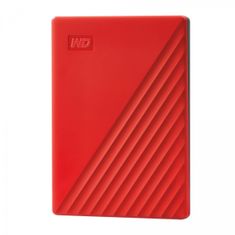 WD My Passport 2TB USB 3.0, rdeč