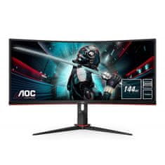 AOC CU34G2X 34'' Ultra Wide 144Hz ukrivljen gaming monitor