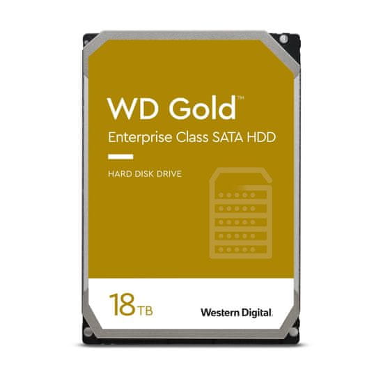 WD Trdi disk RE 18TB SATA 3, 6Gbs, 7200rpm, 512MB GOLD