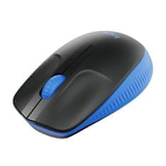 Logitech Miška M190 Wireless, modra