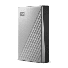 WD My Passport ULTRA 4TB USB-C 3.1, srebrn