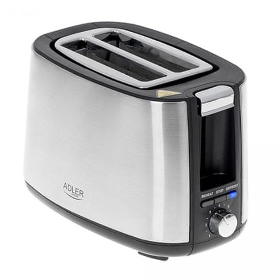 Adler Opekač kruha in toaster 650W-750W AD3214