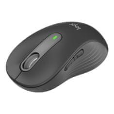 Logitech Miška Signature M650, velikost L, Bluetooth, grafitna