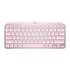 Logitech Tipkovnica MX Keys Mini, roza barva, SLO g.