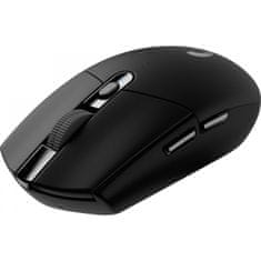 Logitech Miška G305 LIGHTSPEED Brezžična Gaming, črna