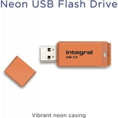 Integral 64 GB NEON 3.0. ORANŽEN