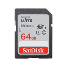 SanDisk Ultra 64GB SDXC spominska kartica 140MB/s