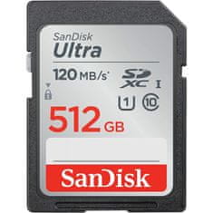 SanDisk Ultra 512GB SDXC spominska kartica 150MB/s