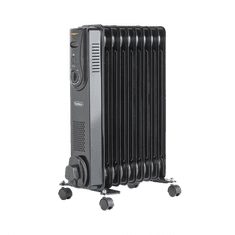 VonHaus Oljni radiator 9 reber 2000W črn 2514060