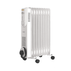 VonHaus Oljni radiator 9 reber 2000W bel 2514074