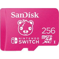 SanDisk Nintendo MicroSD UHS I Card - Fortnite Edition, Cuddle Team, 256GB