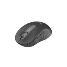 Logitech Miška Signature M650, velikost M, Bluetooth, grafitna