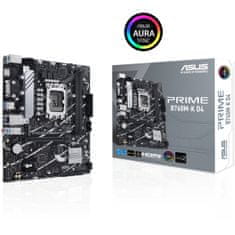 ASUS PRIME B760M-K D4, DDR4, SATA3, USB3.2Gen1, HDMI, PCIe 4.0, LGA1700 mATX